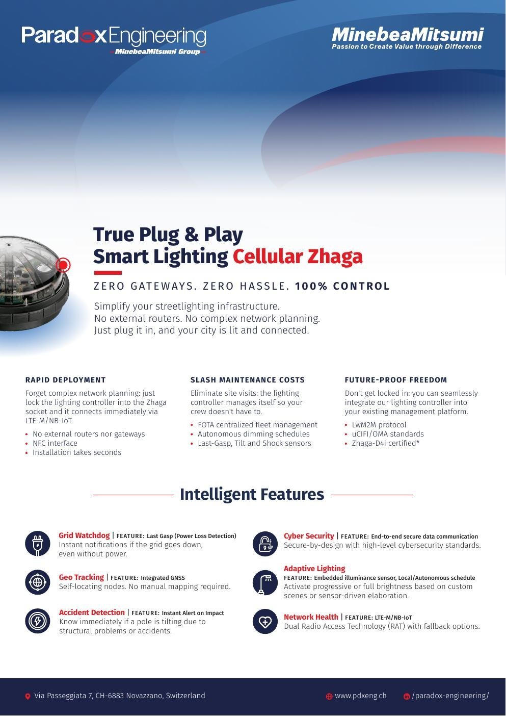 Paradox Engineering brochure, page 1